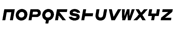 AugureDuo BlackSlanted Font UPPERCASE