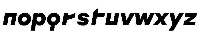 AugureDuo BlackSlanted Font LOWERCASE