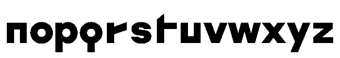 AugureDuo Black Font LOWERCASE