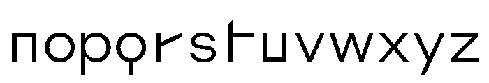 AugureDuo Light Font LOWERCASE