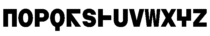 AugureMono Black Font UPPERCASE