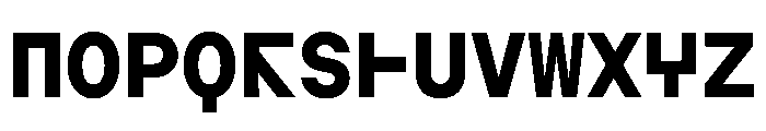 AugureMono Bold Font UPPERCASE
