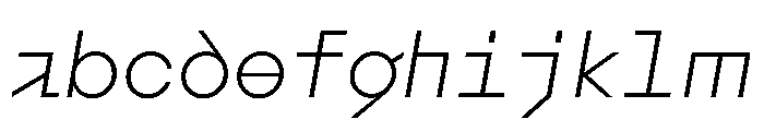 AugureStereo DuoExtraLightSlanted FONT