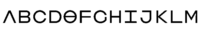 AugureStereo DuoRegular Font UPPERCASE