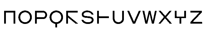 AugureStereo DuoRegular Font UPPERCASE