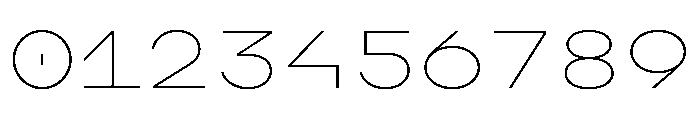 AugureStereo DuoThin Font OTHER CHARS