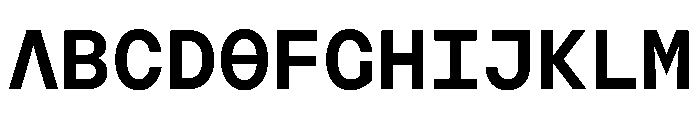 AugureStereo MonoMedium Font UPPERCASE