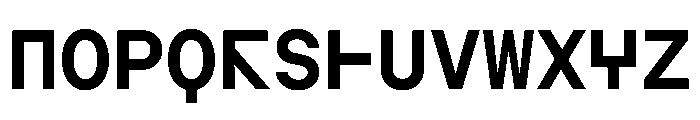 AugureStereo MonoMedium Font UPPERCASE
