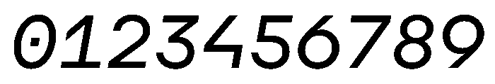 AugureStereo MonoSlanted Font OTHER CHARS
