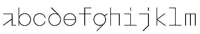 AugureStereo MonoThin FONT
