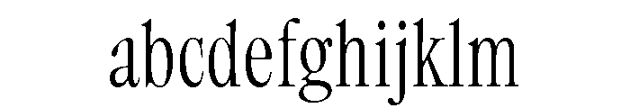 Aujournuit Condensed FONT