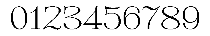 Aujournuit Wide Font OTHER CHARS