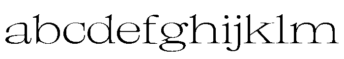 Aujournuit Wide FONT