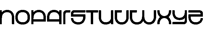Aukera Regular Font LOWERCASE