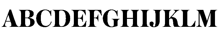 Austin Bold Font UPPERCASE