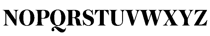 Austin Bold Font UPPERCASE