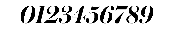 Austin Hairline Semibold Italic Font OTHER CHARS
