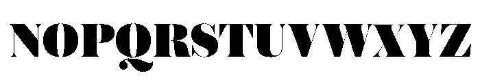 Austin Hairline Ultra Font UPPERCASE
