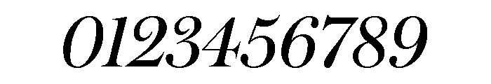 Austin Italic Font OTHER CHARS