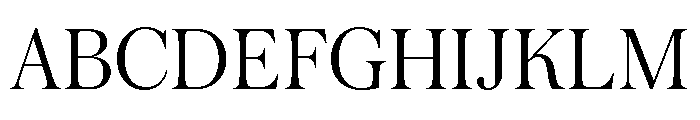 Austin Light Font UPPERCASE