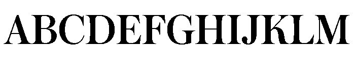 Austin Medium Font UPPERCASE