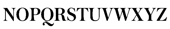 Austin Medium Font UPPERCASE