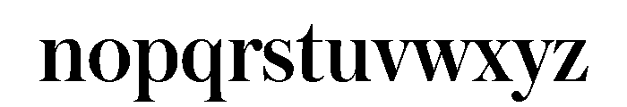 Austin Medium Font LOWERCASE