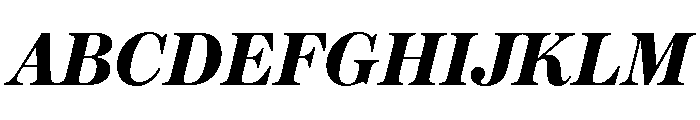 Austin News Deck Bold Italic Font UPPERCASE