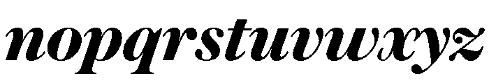 Austin News Deck Bold Italic Font LOWERCASE