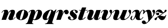 Austin News Deck Fat Italic Font LOWERCASE