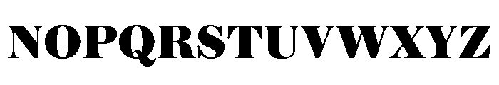 Austin News Deck Fat Font UPPERCASE