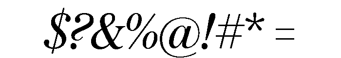 Austin News Deck Italic Font OTHER CHARS