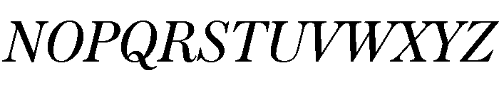 Austin News Deck Italic Font UPPERCASE