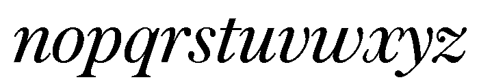 Austin News Deck Italic Font LOWERCASE