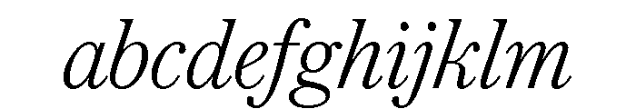 Austin News Deck Light Italic FONT