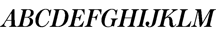 Austin News Deck Medium Italic Font UPPERCASE