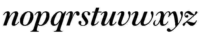 Austin News Deck Medium Italic Font LOWERCASE