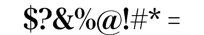 Austin News Deck Medium Font OTHER CHARS