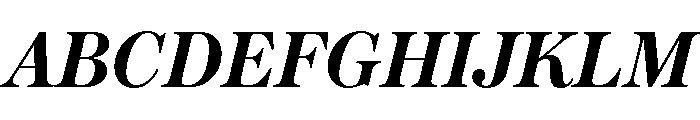 Austin News Deck Semibold Italic Font UPPERCASE