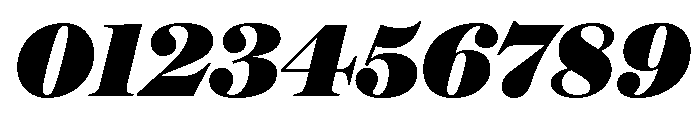 Austin News Deck Ultra Italic Font OTHER CHARS
