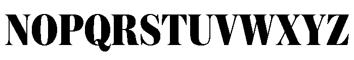 Austin News Headline Condensed Bold Font UPPERCASE