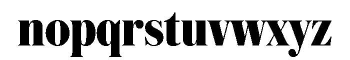 Austin News Headline Condensed Bold Font LOWERCASE