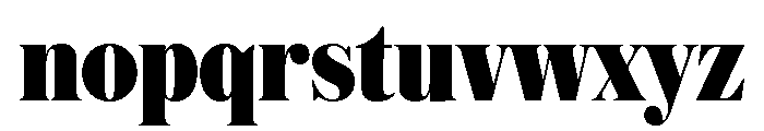 Austin News Headline Condensed Extrabold Font LOWERCASE