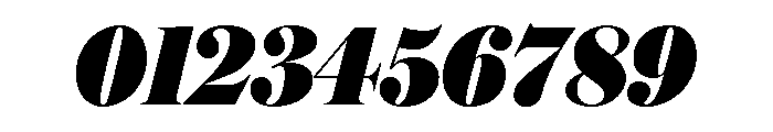 Austin News Headline Condensed Fat Italic Font OTHER CHARS