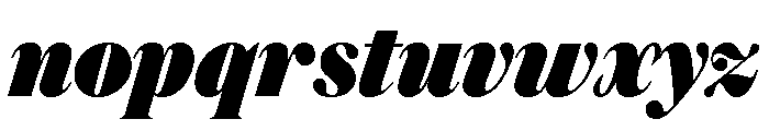 Austin News Headline Condensed Fat Italic Font LOWERCASE
