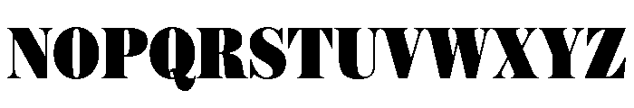 Austin News Headline Condensed Fat Font UPPERCASE