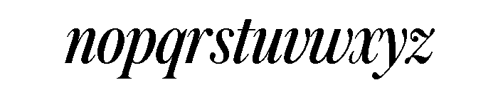 Austin News Headline Condensed Italic Font LOWERCASE
