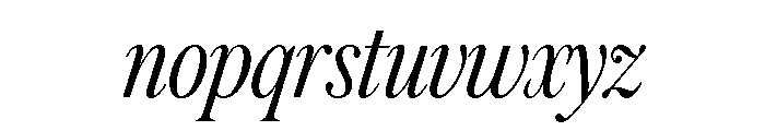 Austin News Headline Condensed Light Italic Font LOWERCASE