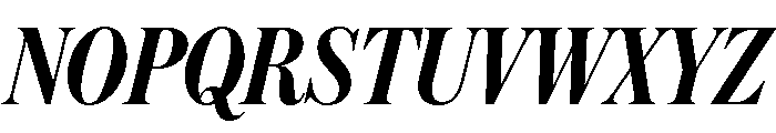 Austin News Headline Condensed Medium Italic Font UPPERCASE