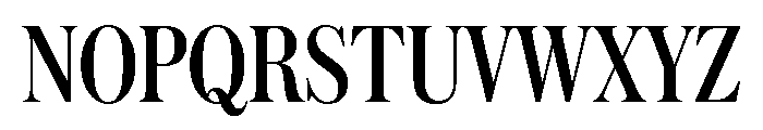 Austin News Headline Condensed Roman Font UPPERCASE